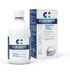 Curasept Biosmalto Caries Abrasion&Erosion ústní voda pro posílení zubní skloviny, 300 ml