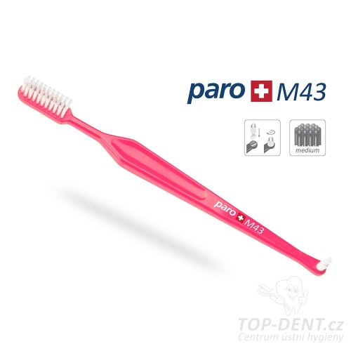 PARO zubní kartáček M43 (medium)