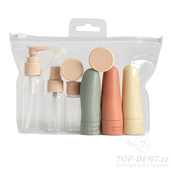 Cestovní sada lahviček, 11 ks