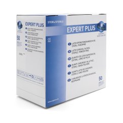 Unigloves OP Expert Plus latexové sterilní operační rukavice nepudrované L (vel.8), 50ks