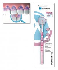 Miradent Plaque Check dentální zrcátko + tablety