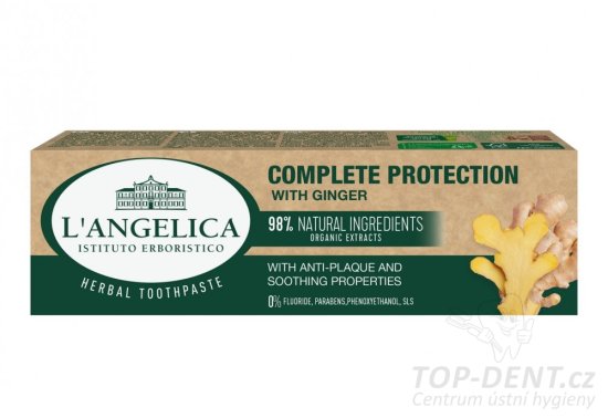 L'ANGELICA Complete Protection zubní pasta se zázvorem, 75ml