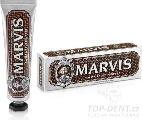 MARVIS Sweet & Sour Rhubarb zubní pasta, 75 ml