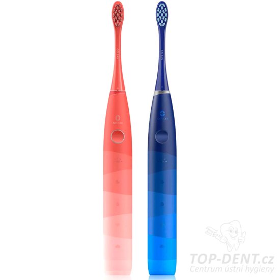 Oclean Flow Find Duo Set Red&Blue sonické kartáčky, 2ks