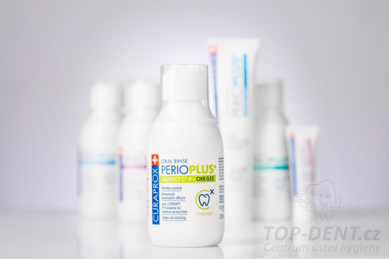 Curaprox Perio Plus+ Protect ústní voda (0,12% CHX), 200ml