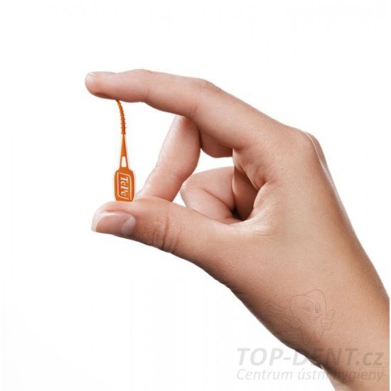 TEPE EasyPick dentální párátka XS/S (oranžová) BOX, 200ks