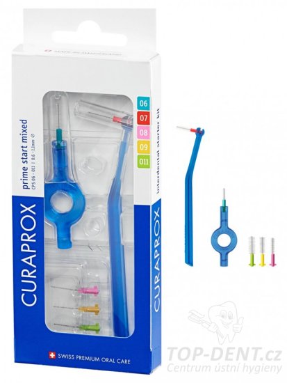 Curaprox CPS 06-011 Prime START mix medzizubné kefky, 5 ks (blister)