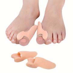 Gelový meziprstní korektor palce s bočním chráničem (hallux), 2 ks