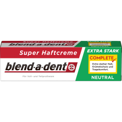 Blend-a-dent lepící krém na zubní náhrady extra silný NEUTRAL, 47g