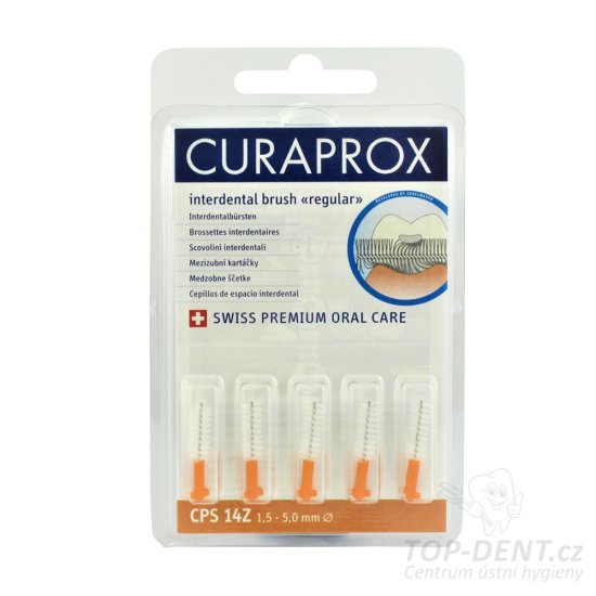 Curaprox CPS 14Z Regular mezizubní kartáčky, 5ks