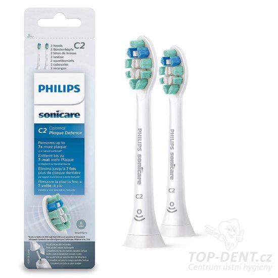 Philips Sonicare C2 Optimal Plaque Defence HX9022/10, 2ks