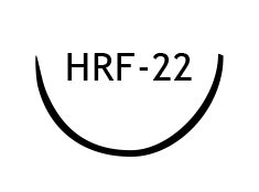 Sterilné chirurgické ihly HRF-22 - 12 ks