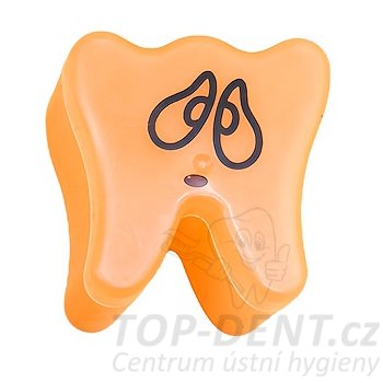 Krabička na dětské zoubky - zub (různé barvy)