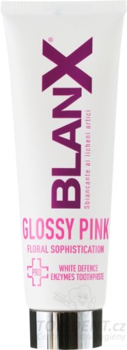 BlanX PRO Glossy Pink bělící zubní pasta, 75ml