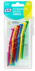 TePe ANGLE 0-5 medzizubné kefky MIX (0,40 - 0,80 mm), 6ks