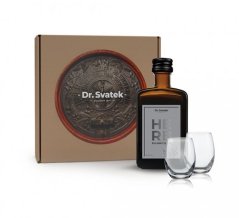 Herbadent Horká radosť darčekový balíček bylinný likér, 250 ml