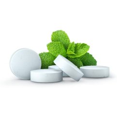 Humble čistící tablety na zuby s fluoridem (máta), 60ks