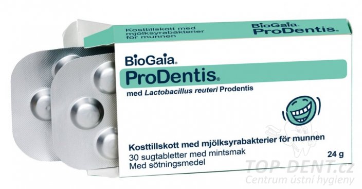 BioGaia ProDentis probiotické tablety, 10ks