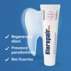 BioRepair Plus Parodontgel zubní pasta na krvácivé dásně, 75ml