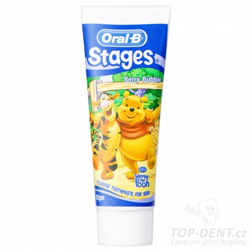 Oral-B KIDS dětská zubní pasta Winnie the Pooh 0-2 roky, 75 ml