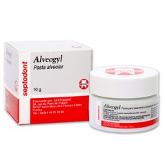 Alveogyl pasta 10g na liečbu suchého lôžka
