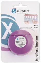 Mirafloss Implant zubní nit 1,8mm, 50 ks