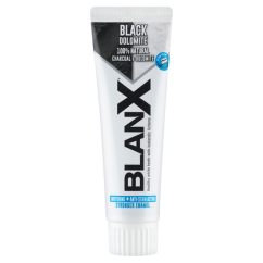 BlanX Black DOLOMITE bělící zubní pasta s černým uhlím a lišejníkem, 75ml