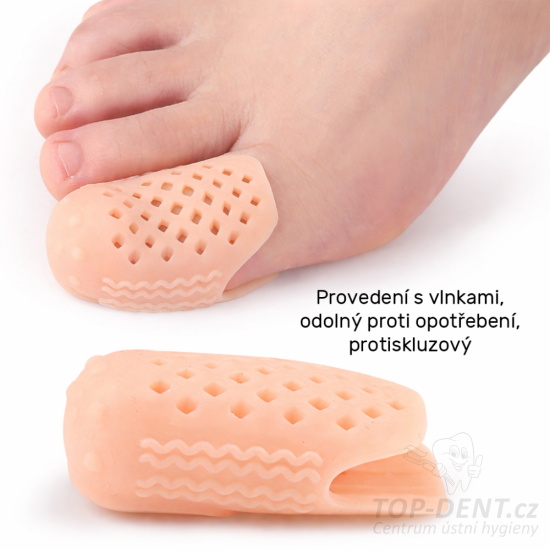 Perforovaný chránič prstů , 2 ks (béžový)