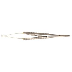 PURE jehelec Castroviejo rovný pozlacený, 14 cm