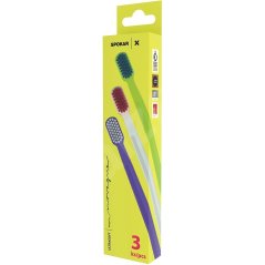 Spokar X 3429 Ultra soft 3- pack, zubní kartáček