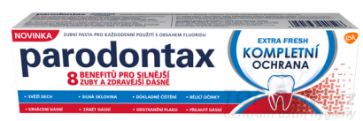 Parodontax Extra Fresh zubní pasta pro kompletní ochranu, 75ml