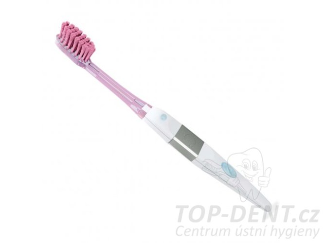 IONICKISS ORIGINAL zubní kartáček, hlavice EXTRA SOFT (růžová)
