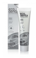 Ecodenta Triple Force zubní pasta s trojitým účinkem, 100ml