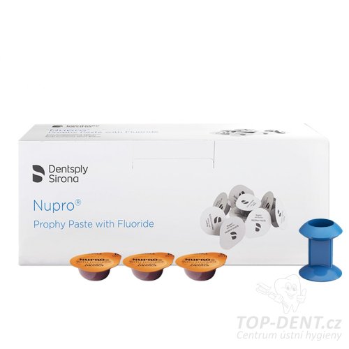 Dentsply NUPRO® polish STŘEDNÍ, pasta bez fluoridů (pomeranč), 200x2g