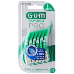GUM Soft Picks PRO mezizubní kartáčky (L), 60ks