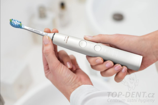 Philips Sonicare 9000 DiamondClean White + Power Flosser White HX3886/41