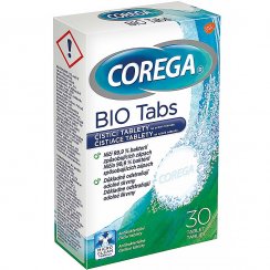 Corega Antibakteriální čistící tablety, 30ks