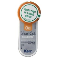 Kerr ShortCut retrakční vlákno impregnované vel. 0a (oranžové), 183 cm