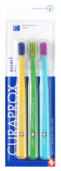 Curaprox Smart 7600 zubní kartáček 3v1, 3ks