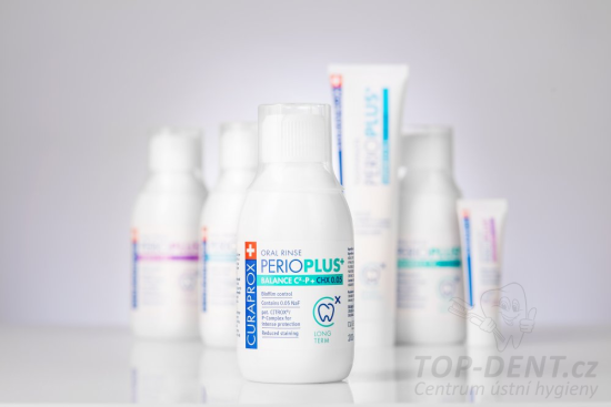Curaprox Perio Plus+ Balance ústní voda (0,05% CHX), 200ml