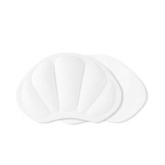 Výstelky do topánok za pätu (biele), 2 ks