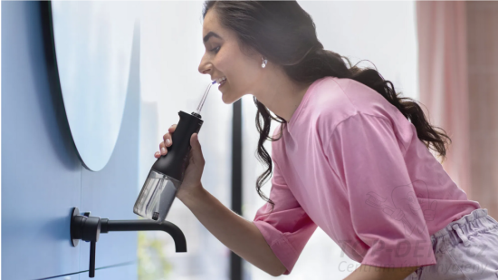 Philips Sonicare 9000 DiamondClean White + Power Flosser Black HX3886/43