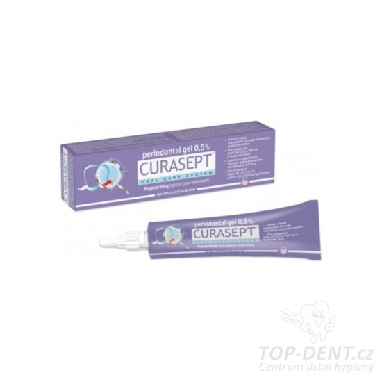 Curasept Regenerating gel s kys. hyaluronovou (CHX 0,5%), 30ml