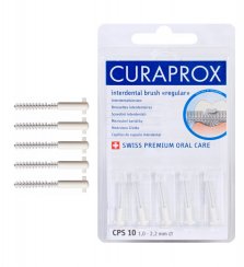 Curaprox CPS 10 Regular REFILL medzizubné kefky, 5ks (blister)
