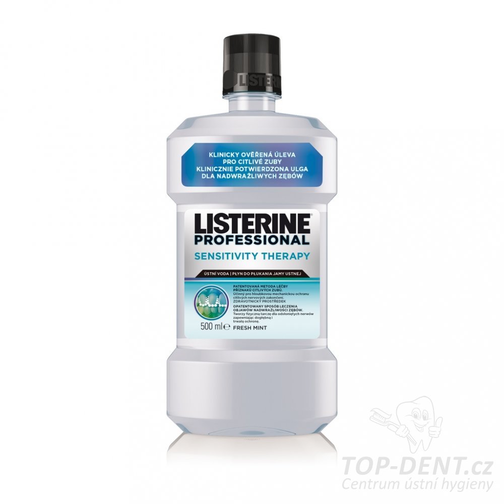 Listerine PROFFESIONAL Sensitivity Therapy, 500 ml TOPDENT Centrum