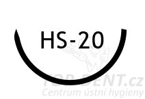 Chirurgické jehly HS-20 sterilní, 48 ks