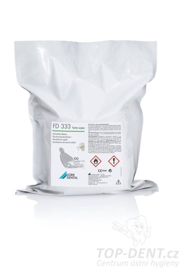 DÜRR FD 333 forte dezinfekční ubrousky (30x20cm), 100ks