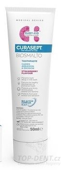 Curasept Biosmalto Baby-Kid zubní pasta pro děti (jahoda), 50ml
