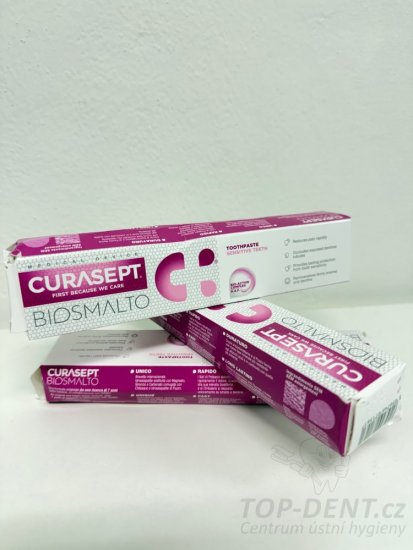 Curasept Biosmalto Sensitive zubní pasta na citlivé zuby, 75ml