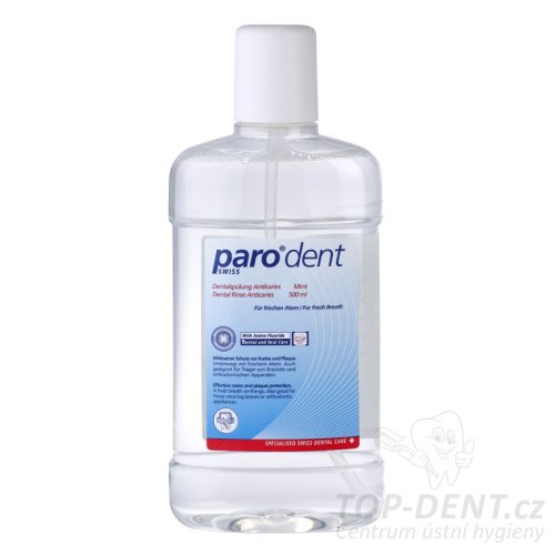 PARO Dent ústní voda s aminfluoridy, 500ml
